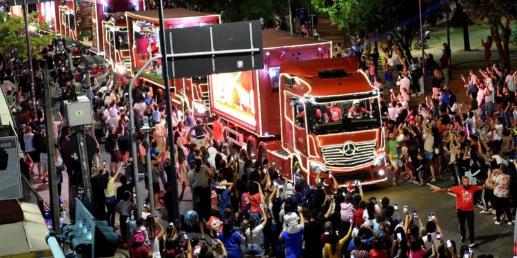 Campinas recebe nesta terça-feira (19) a Caravana de Natal da Coca-Cola: veja o percurso