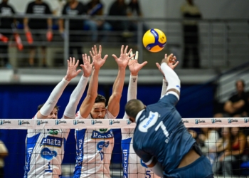 Vôlei Renata perde por 3 a 1 para o Minas em jogo da Superliga