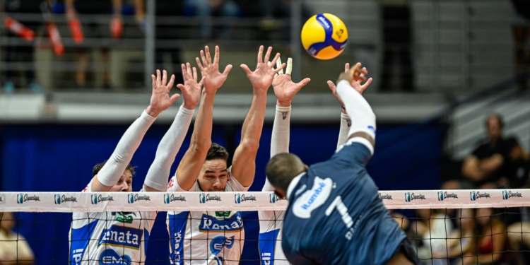 Vôlei Renata perde por 3 a 1 para o Minas em jogo da Superliga