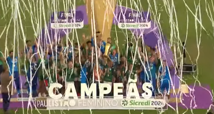 Palmeiras bate Corinthians no Brinco e ganha título do Paulistão Feminino