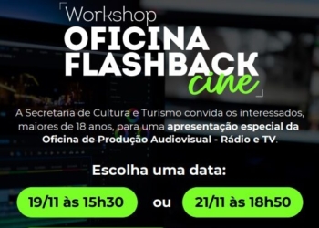 Ceprocamp recebe workshop Oficina Flashback Cine