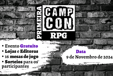 Camp Con traz universo de RPG e boardgames a Campinas