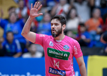 No jogo 200 de Lukinha, Vôlei Renata encara Minas fora de casa nesta segunda