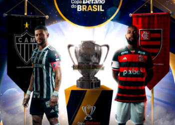 Flamengo e Atlético-MG começam a decidir neste domingo título da Copa do Brasil