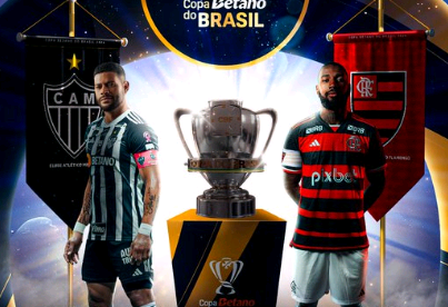 Flamengo e Atlético-MG começam a decidir neste domingo título da Copa do Brasil
