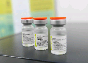 Vacinação contra pólio: reforço com dose injetável começa a ser aplicado nesta segunda-feira