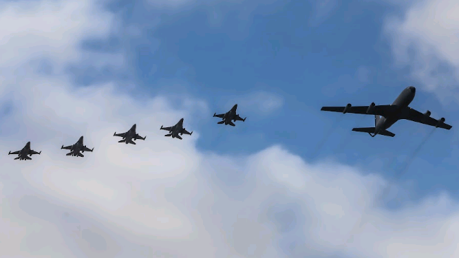 Exercício multinacional organizado pela Força Aérea Brasileira reúne 16 países e mais de 50 aeronaves