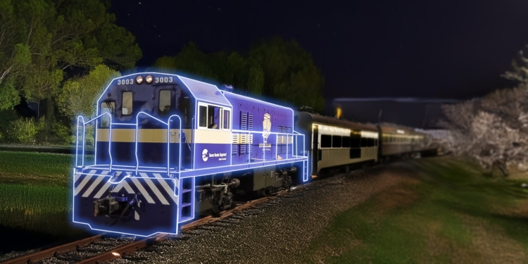 Trem da República lança Expresso de Natal com passeio noturno e jantar especial