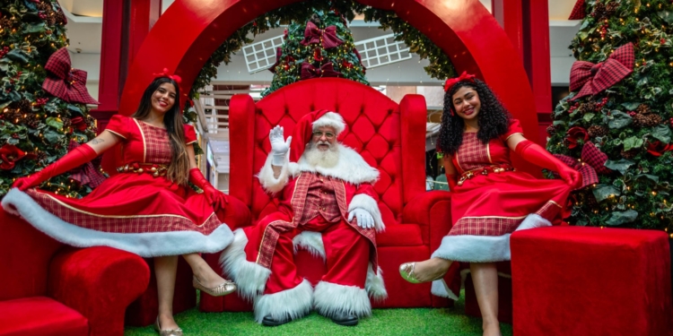 Shopping faz piquenique natalino exclusivo para pessoas neurodivergentes