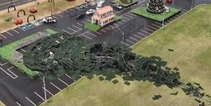 Chuva forte com ventos causa estragos em cidades da região