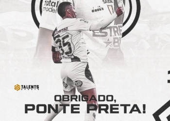 Gabriel Novaes se despede da torcida da Ponte Preta