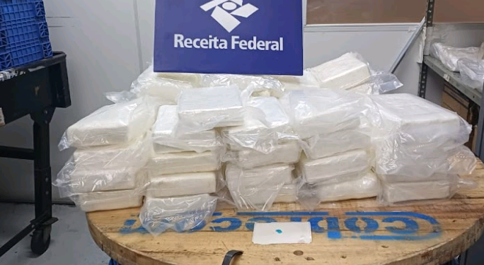 Receita apreende em Viracopos mais de 42 kg de cocaína em carga com destino à Malásia