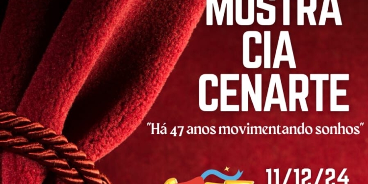 Mostra Cenarte 47 anos será nesta quarta-feira, no MIS