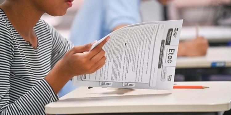 Vestibulinho das Etecs divulga os locais de prova nesta quarta-feira