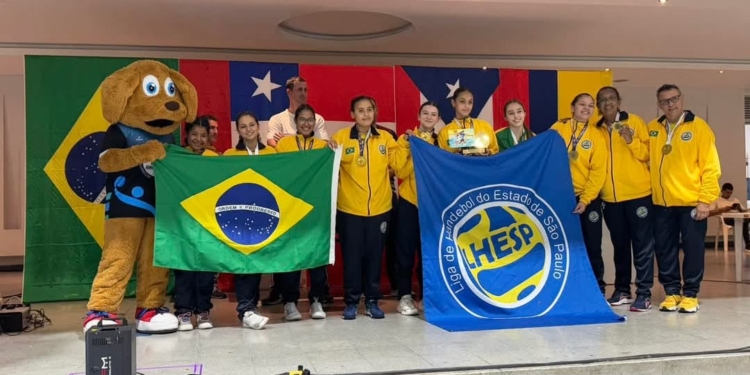 Novo Handebol Campinas volta com ouro e prata de torneio na Colômbia