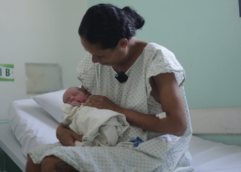 A história de Melissa: ela nasceu dentro da ambulância a caminho do hospital em Amparo