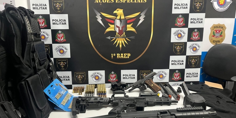 Baep apreende armamento pesado após perseguição em Campinas