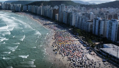 Guarujá declara surto de virose gastrointestinal