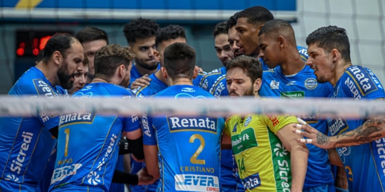 Vôlei Renata busca, em Santa Catarina, a primeira vitória do ano