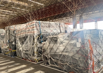 Viracopos recebe os equipamentos da turnê de Shakira