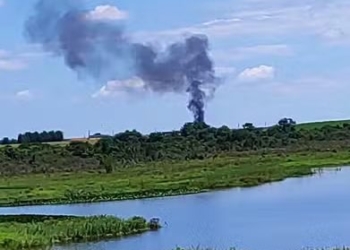 Duas pessoas morrem em queda de avião na região de Itapetininga