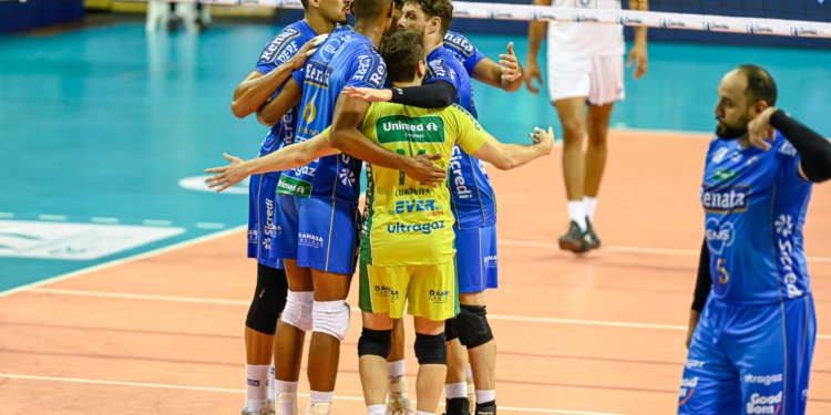 Com público recorde, Vôlei Renata vence Sada/Cruzeiro por 3 sets a 0