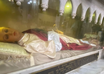 Basílica do Carmo é a guardiã das Relíquias de Santa Cristina, a padroeira dos deprimidos