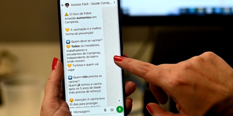 Saúde começa a usar IA para impulsionar vacinação contra a febre amarela