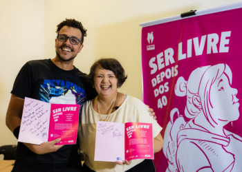 Palestra e lançamento da HQ ‘Ser Livre Depois dos 40’ na Fumec do Campo Belo