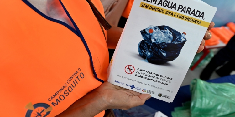 Onze bairros de Campinas estão sob alerta de alto índice de transmissão de dengue