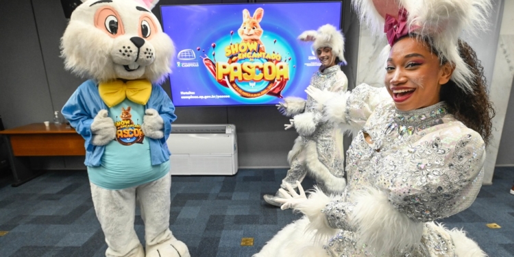 Show Encantado da Páscoa está de volta aos bairros de Campinas a partir de sexta