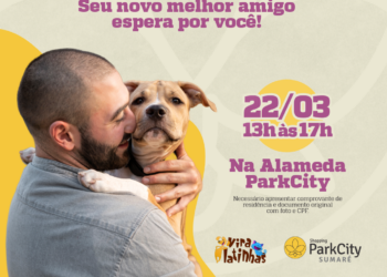 Shopping ParkCity Sumaré promove AdotaPet neste sábado