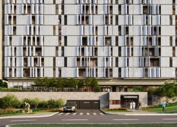 Avenida 105: arquitetura autoral em edifício residencial no novo bairro Casa Figueira