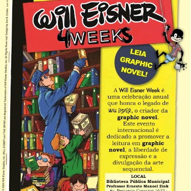 Biblioteca de Campinas recebe exposição sobre obra do quadrinista Will Eisner