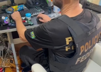 PF prende técnico em informática por posse de imagens de abuso sexual de menores