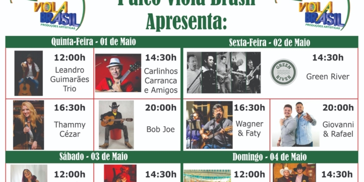 3ª Festa das Nações Joaquim Egídio de Campinas confirma 15 shows