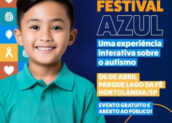 Festival Azul promove experiência interativa sobre autismo em Hortolândia