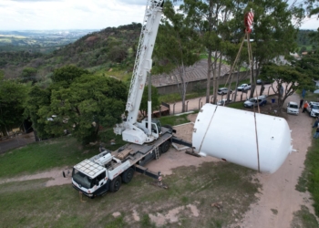 Pico das Cabras ganha reservatório de água de reuso para combate a incêndios