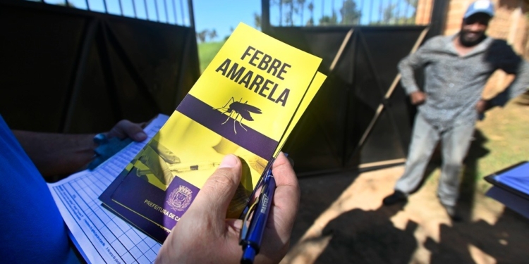 Febre amarela: saúde realiza ação especial de vacinação neste sábado