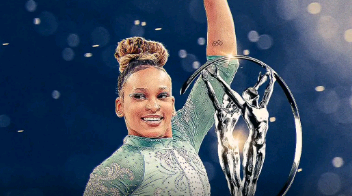 Ginasta Rebeca Andrade conquista prêmio Laureus, o Oscar do Esporte