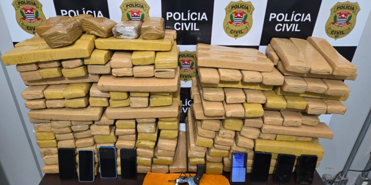 Operação da Polícia Civil prende trio com quase 200kg de maconha na região de Americana