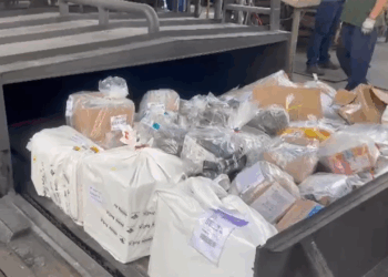 Polícia Federal incinera 650kg de drogas apreendidas em Viracopos