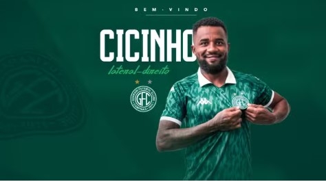 Lateral direito Cicinho é o novo reforço do Guarani
