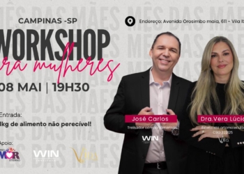 Workshop gratuito celebra Dia das Mães com palestra sobre autoestima e saúde integral