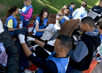 Dia D da Campanha do Agasalho de Campinas coleta 1,4 tonelada em doações