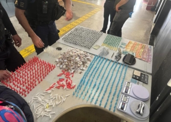 GM apreende 1.658 porções de drogas e um revólver no DIC I