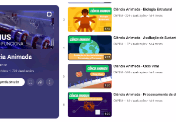 CNPEM lança série Ciência Animada com vídeos educativos sobre pesquisas de ponta