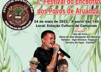 Campinas recebe primeira edição do Festival Encontro dos Povos de Aruanda