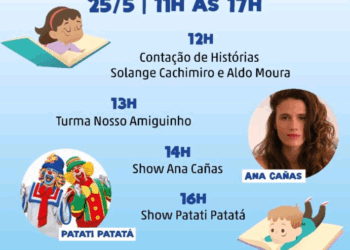 Cantora Ana Cañas e dupla Patati Patatá estarão neste domingo em Hortolândia