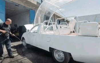 Papamóvel será transformado em unidade de saúde para crianças em Gaza